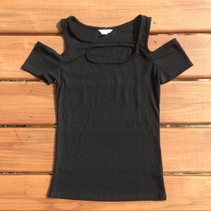 SOLD - Cold Shoulder Aeropostale Top